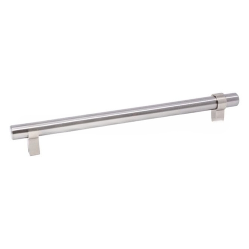 9-1/8" Bar Cabinet Pull Square Leg with 7-1/2" Center to Center Satin Nickel Finish