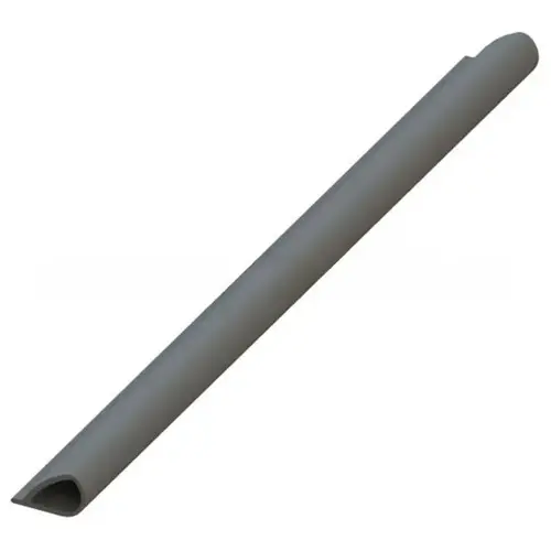 240" (20') Press On Weatherstrip with Smoke Seal Charcoal Finish - * Not Returnable *