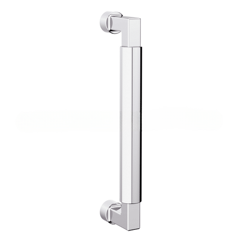 8" Contemporary Door Pull Bright Chrome Finish