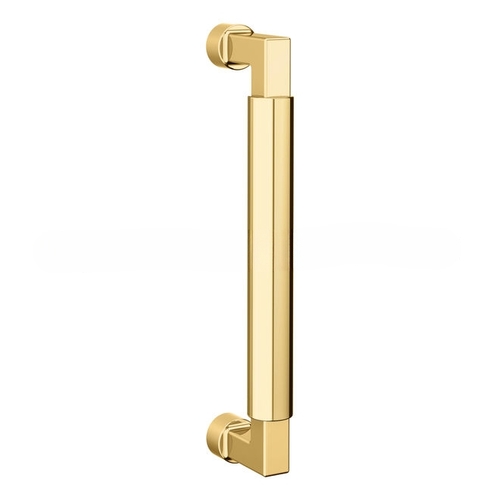 8" Contemporary Door Pull Unlacquered Brass Finish