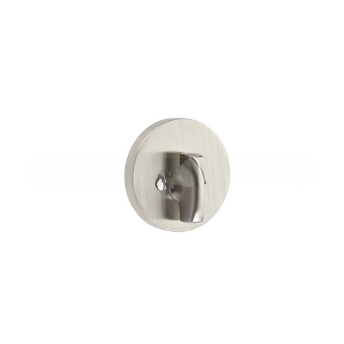 Modern Disc Single Sided Deadbolt with 2-3/8" and 2-3/4" Backset for 1-3/8" to 2-3/8" Door Satin Nickel Finish