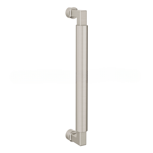 10" Contemporary Door Pull Lifetime Satin Nickel Finish