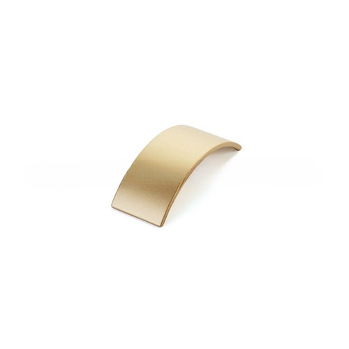 Armadio Arched 64 mm Center to Center Cabinet Pull Signature Satin Brass Finish