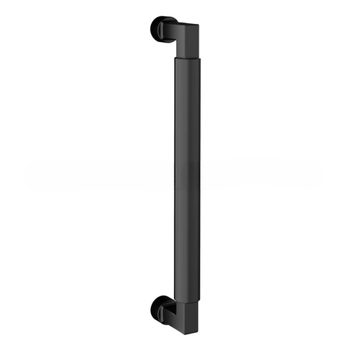 10" Contemporary Door Pull Satin Black Finish