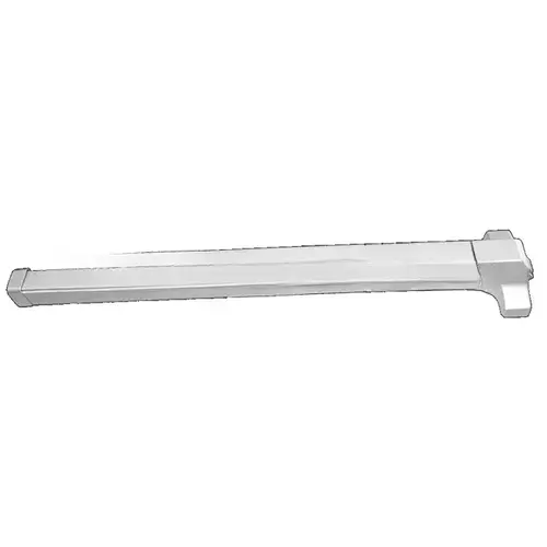 Panic Bar Rim Exit Device for 48" Door Aluminum Finish