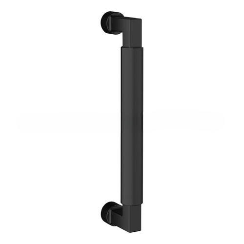 8" Contemporary Door Pull Satin Black Finish