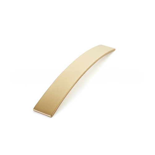 Armadio Arched 160 and 192 mm Center to Center Cabinet Pull Signature Satin Brass Finish