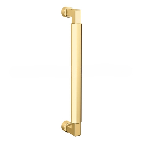 10" Contemporary Door Pull Unlacquered Brass Finish