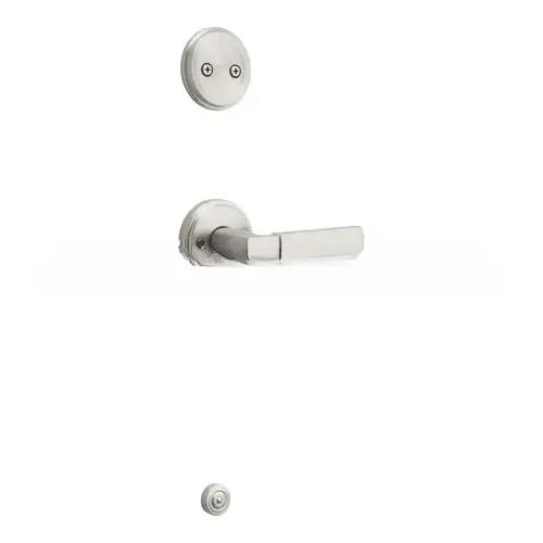 Perth Lever Interior Dummy Handleset Trim Satin Nickel Finish