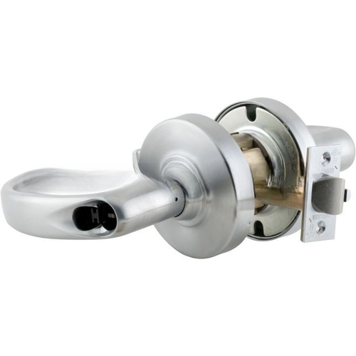 ND Series Store Large Format Less Core Sparta with 13-247 Latch 10-025 Strike Satin Chrome Finish