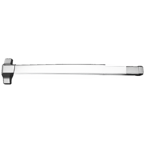Panic Bar Rim Exit Device for 33" to 36" Door Stainless Steel Finish