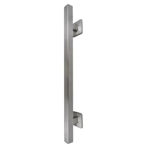 CRL GBD18BS Brushed Stainless Straight 18" Square Grab Bar