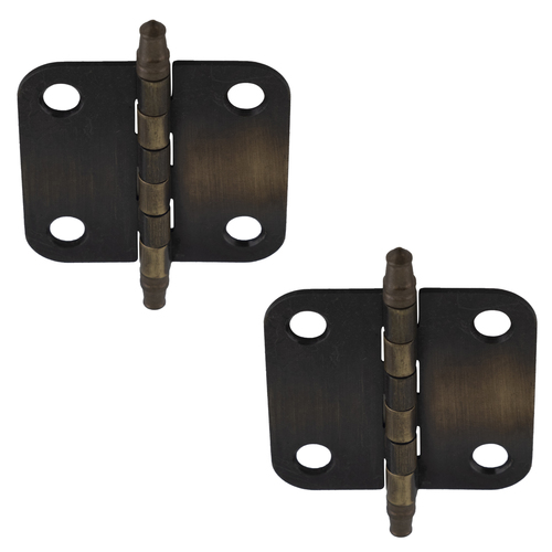 Non Self-Closing Butt Hinges For Door Hardware 2" Pair