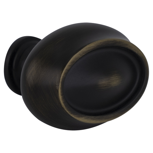 Manor Transitional Round Cabinet Knob For Kitchen And Cabinet Hardware 2" Length Roman Bronze - pack of 500