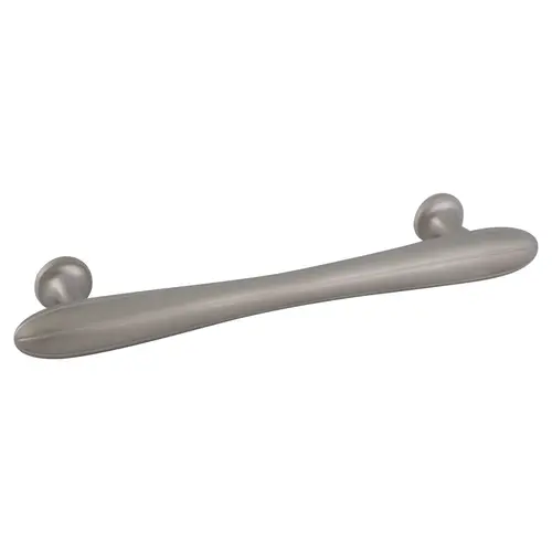 Angouri Oval Shape Bar Cabinet Drawer Pull 5" Center To Center  Satin Nickel Matte - pack of 5