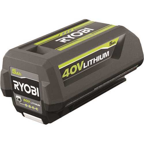 RYOBI OP4050A 40-Volt Lithium-Ion 5 Ah High Capacity Battery