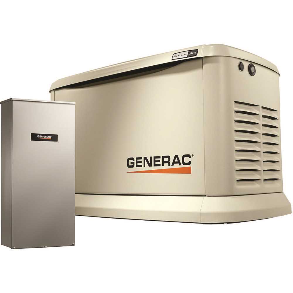 Generac 7043-2 Generator Guardian 19000 W 240 V Natural Gas or Propane Home Standby Beige