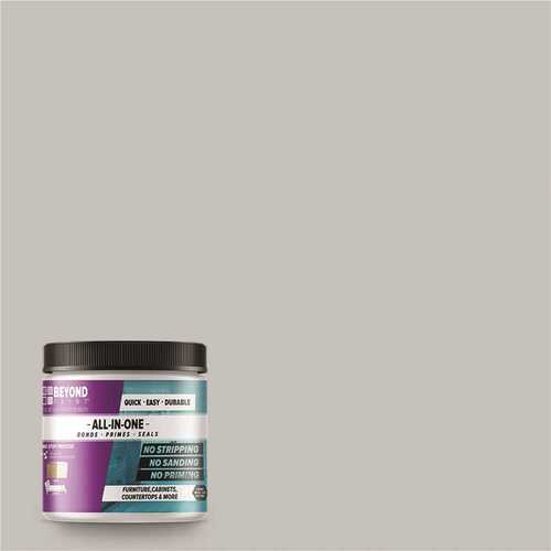All-In-One Paint Matte Soft Gray Water-Based 1 pt Soft Gray