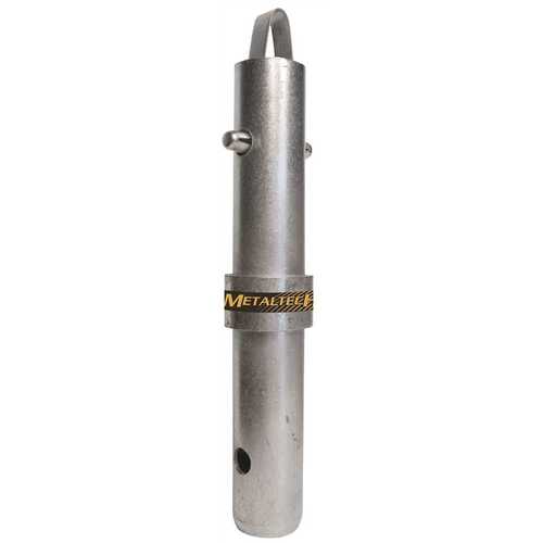 MetalTech M-MLC1S 10.5 in. x 1.75 in. Galvanized Steel Coupling Pin Connector, Scaffold Tool for Connecting Metaltech Scaffolding