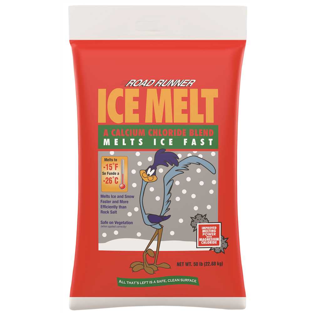 Scotwood 50B-RR Ice Melt Road Runner Calcium Chloride/Magnesium Chloride/Sodium Chloride Pellet 50 lb