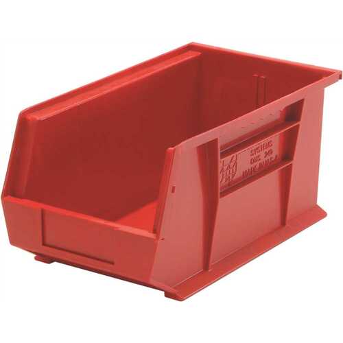 Quantum Storage QUS240RD Tool Storage Bin 8-1/4" W X 6-3/4" H Polypropylene 1 compartments Red Red