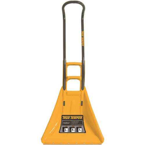 SNOBOSS Snow Shovel with Multiple Grips, 26 in W Blade, 21 in L Blade, Combo Blade, 56.28 in OAL