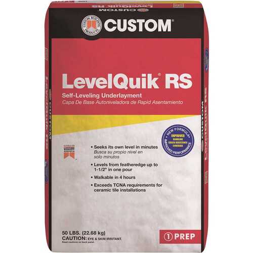 LevelQuik RS 50 lb. Indoor/Outdoor Self-Leveling Underlayment