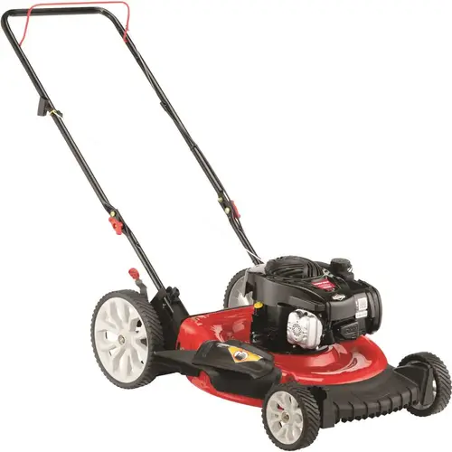 Troy-Bilt 11A-A0BL766 21in. 140cc Briggs & Stratton Gas Push Lawn Mower with Mulching Kit Included