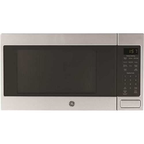 GE APPLIANCES JES1657SMSS Microwave Over, Stainless Steel, 1150 Watts, 1.6-Cu. Ft.