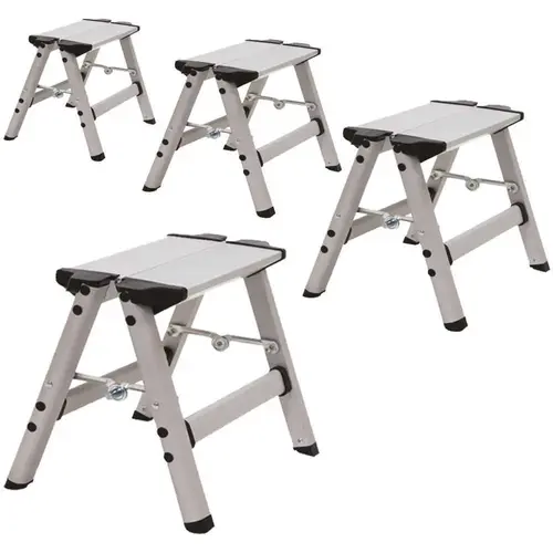 Step Stool, Ultralight Aluminum, Type II, 225-Lb. Duty Rating