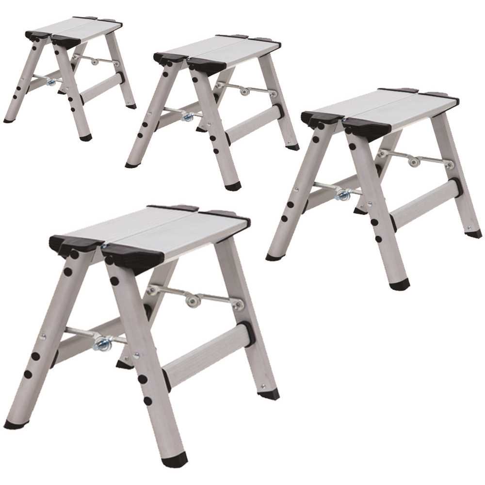 XTEND & CLIMB/CORE DIST. INC FT-1 Step Stool, Ultralight Aluminum, Type II, 225-Lb. Duty Rating