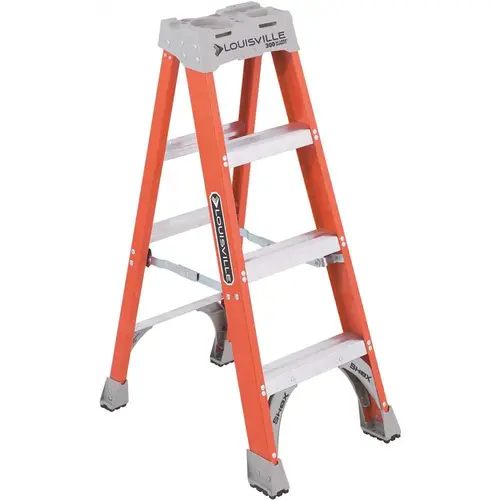 4 ft. Fiberglass Step Ladder, 300 lbs. Load Capacity Type IA Duty Rating