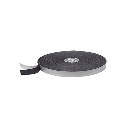 CRL 74418X14BL Black 1/8" x 1/4" Single Sided Foam Glazing Tape