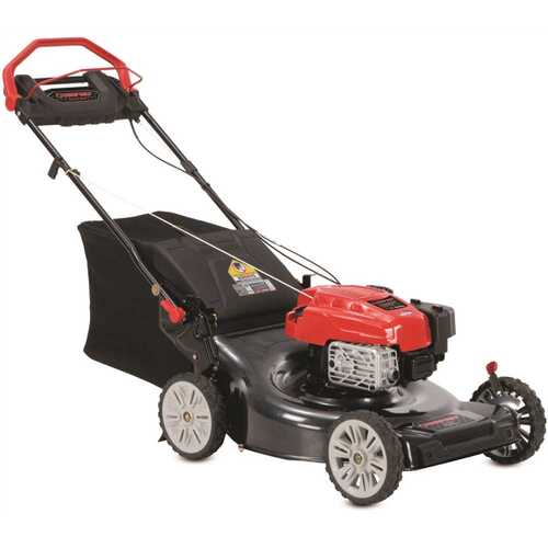 XP 3-in-1 Self-Propelled RWD Gas Lawn Mower, 190cc Engine, 23-In. Deck