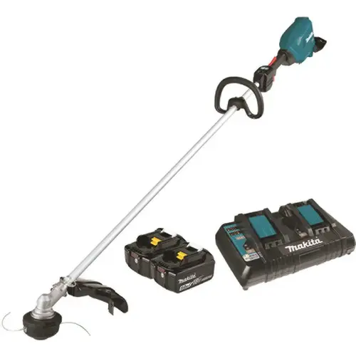 Makita XRU18PT Brushless String Trimmer Kit, 5 Ah, 18 V Battery, Lithium-Ion Battery, 3-Speed, 0.08 in Dia Line