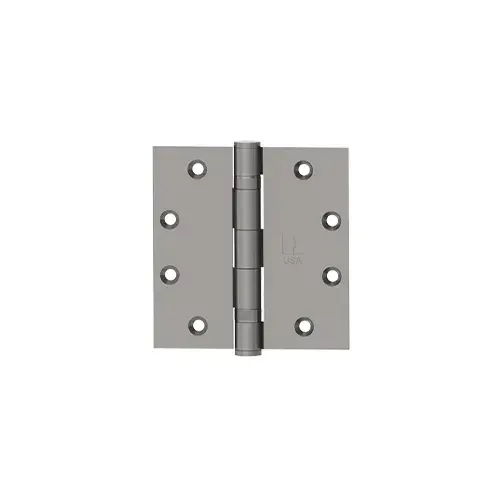 BB 5" x 5" Full Mortise Standard Weight Ball Bearing Hinge Unlacquered Brass Finish