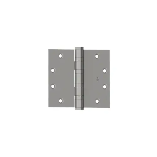 BB1199 5" x 4-1/2" Full Mortise Heavy Weight Ball Bearing Hinge Non Removable Pin Satin Chrome Finish