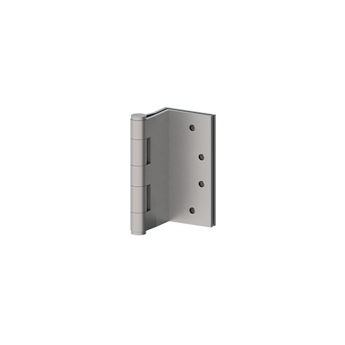 1260 4" x 4" Full Mortise Plain Bearing Five Knuckle Standard Weight Swing Clear Hinge, Prime Coat Finish