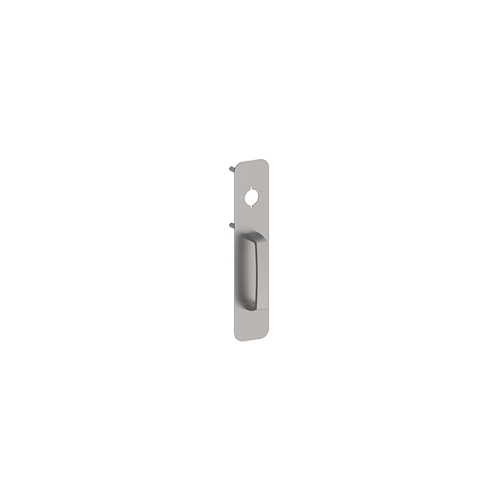 45PN Night Latch Pull Plate Outside Exit Device Trim Satin Stainless Steel Finish