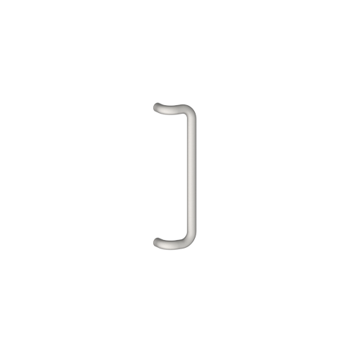 23Q 18" Center to Center 1-1/4" Round Offset Door Pull from the Pulls Collection Satin Stainless Steel