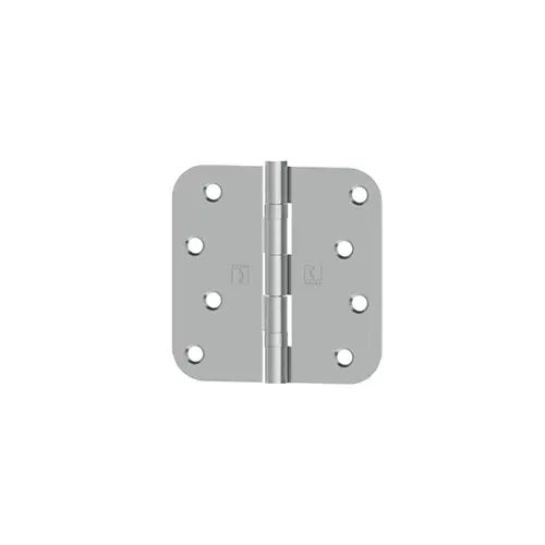 RCBB1842 3-1/2" x 3-1/2" 5/8" Radius Full Mortise Residential Weight Ball Bearing Hinge Satin Nickel Finish - pack of 2