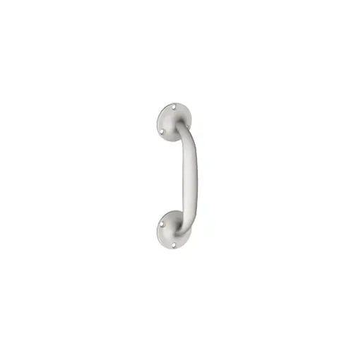 8N 5-1/2" Center to Center Wide Base Door Pull Satin Bronze Finish