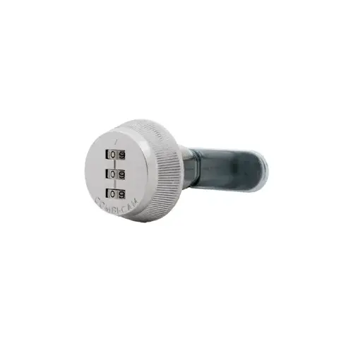 Combi-Cam 7850R-L Combination Cam Keyless Cam Lock 1-3/8", Chrome, US26D/626