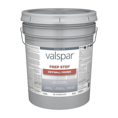 Prep-Step 044.0000.008 Interior Latex Primer, White, 5 gal, Can