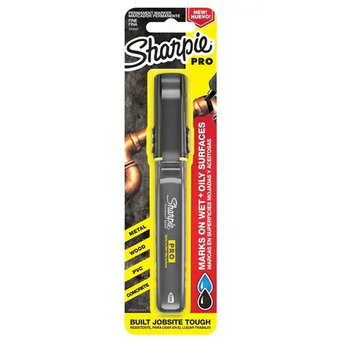Sharpie 2178497 2018321 Permanent Marker, Chisel Lead/Tip, Black Lead/Tip