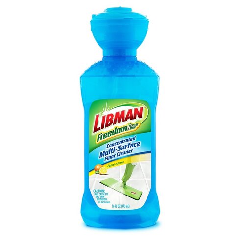 The Libman Company 4008 Freedom Multi-Surface Cleaner, 16 oz, Liquid, Citrus, Clear