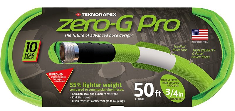 Zero-G 4300-50 Teknor Apex Coiled Hose, 50 ft L, 1800 lbf