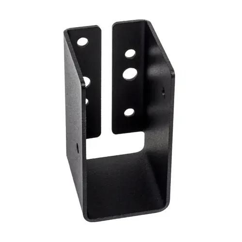 APLH Joist Hanger, 3-5/16 in H, 1-7/8 in D, 1-9/16 in W, 2 x 4 in, Steel, Black, ZMAX - pack of 12