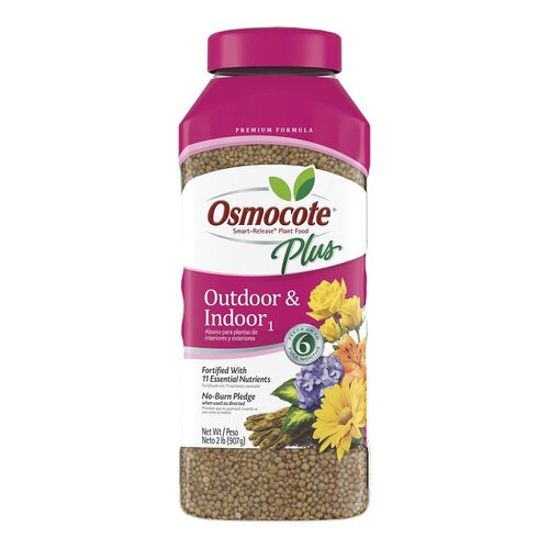 Osmocote 2345012 Smart-Release Plant Food, 2 lb Bag, Solid, 15-9-12 N-P-K Ratio
