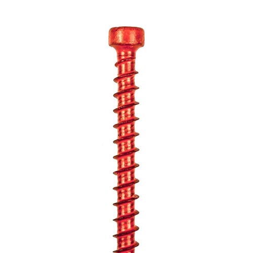 Strong-Drive SDWC Truss Screw Kit, 6 in L, Cap Head, 6-Lobe Drive, Type-17 Point Orange - pack of 500